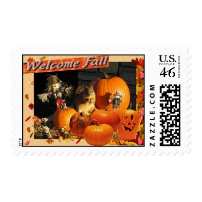 Welcome Fall Postage