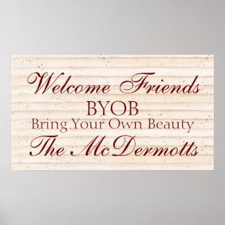 Welcome Friends - SRF Print
