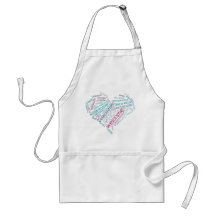 Welcome Heart (many languages) Apron