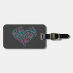 Welcome Heart (many languages) Luggage Tag