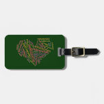 Welcome Heart (many languages) Luggage Tag