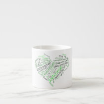 Welcome Heart (many languages) Mug Espresso Cups