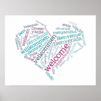 Welcome Heart (many languages) Poster