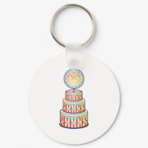 Welcome Home Cake Template keychains