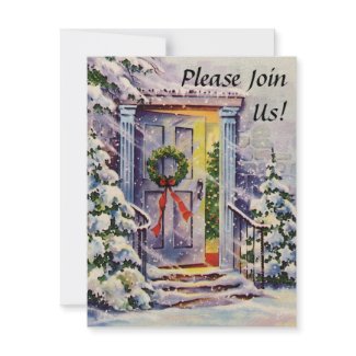 Welcome Home Custom Christmas Invitations invitation