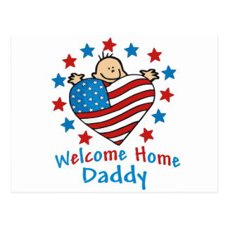Welcome Home Daddy Cards | Zazzle