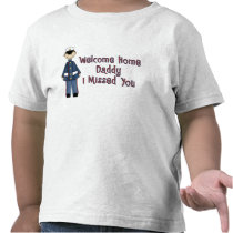 Welcome Home Daddy Marine Brat (Son) t-shirts by MilitaryDesigns Welcome Home Daddy Marine Brat (Son) t-shirts