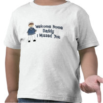 Welcome Home Daddy Navy Brat (Son) Tee Shirt