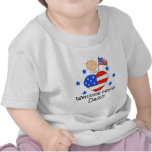 Welcome Home Daddy Stick Figure Baby t-shirts