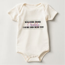 welcome home daddy t-shirts