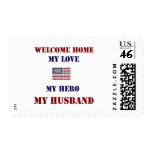 Welcome Home Flag 1 postage