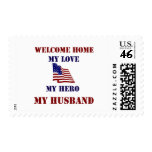Welcome Home Flag 2 postage
