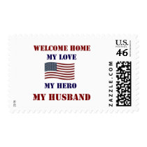 Welcome Home Flag Postage