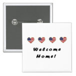 Welcome Home Flags Buttons