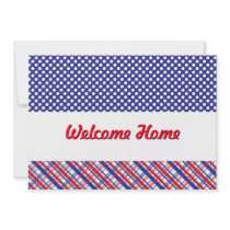Welcome Home From Military Service Invitation
