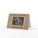 Welcome Home From Pet Card
