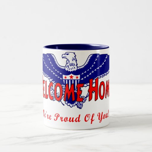 Welcome Home From The Military Coffee Mug