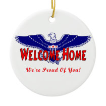 Welcome Home From The Military Ornaments