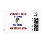 Welcome Home Heart postage