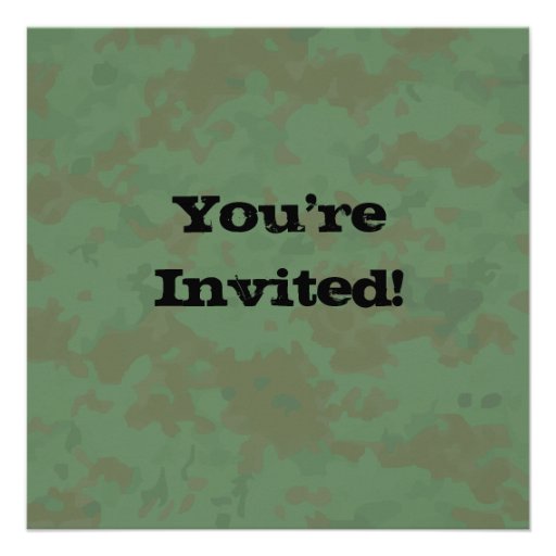 Welcome Home Hero Military Party Invitation