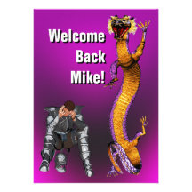 Welcome Home Invitation