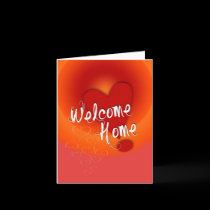 Welcome Home Love Card