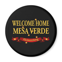 Welcome Home Mesa Verde Fridge Magnet