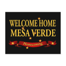 Welcome Home Mesa Verde Postcard