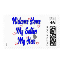 Welcome Home My Soldier My Hero Postage
