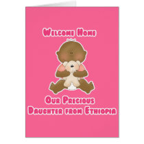 Welcome Home Our Precious Daughter cards