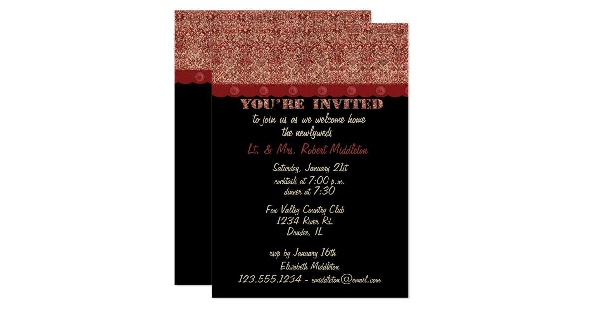 Home Party Invitation Zazzle