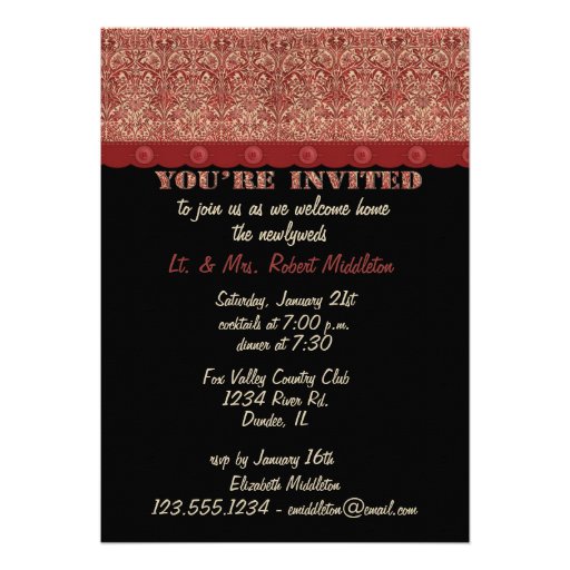 Home Party Invitation 5" X 7" Invitation Card Zazzle