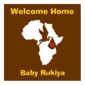 Welcome Home Poster print