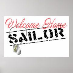 Welcome Home Sailor Poster