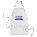 Welcome Home Seahawks aprons