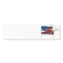 Welcome Home Soldier Bumper Sticker