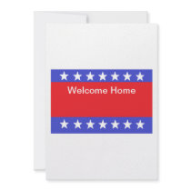 "Welcome Home Soldier" Invitation