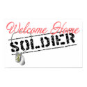 Welcome Home Soldier Poster posters by SimplyTheBestDesigns Welcome Home Soldier Poster posters