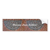 Welcome Home Soldiers! bumper stickers by courtjester Welcome Home Soldiers! bumper stickers