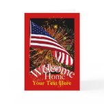 Welcome Home Troops Greeting Card