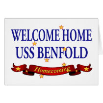 Welcome Home USS Benfold cards