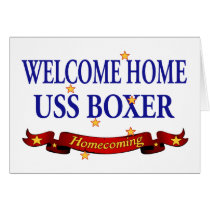 Welcome Home USS Boxer cards