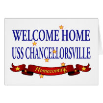 Welcome Home USS Chancellorsville cards