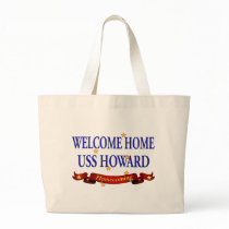 Welcome Home USS Howard Canvas Bag