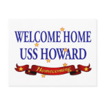 Welcome Home USS Howard Post Card