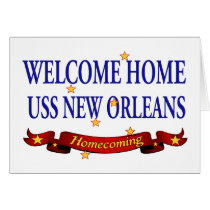Welcome Home USS New Orleans Cards