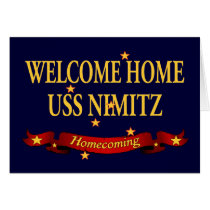 Welcome Home USS Nimitz cards