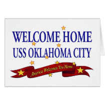 Welcome Home USS Oklahoma City cards