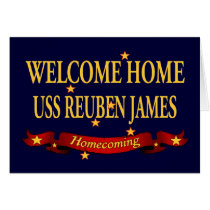Welcome Home USS Reuben James cards