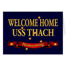 Welcome Home USS Thach cards